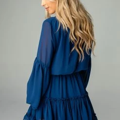 BUDDY LOVE ZOZO NAVY DRESS 12 BUDDY LOVE ZOZO NAVY DRESS