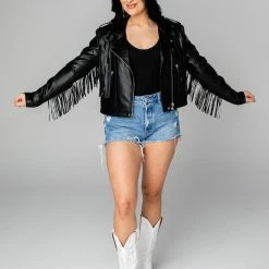 BUDDY LOVE FRANCESCA BLACK JACKET