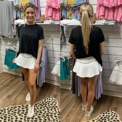 MONO B. WAVELENGTH TENNIS SKORT WHAT'S NEW