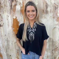 ANDREA BIJOUX BEADED FRINGE NECKLACE WHAT'S NEW