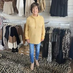 Uptown Ellie Boutique GINGER COWL NK TOP 19 Uptown Ellie Boutique GINGER COWL NK TOP