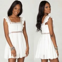 BUDDY LOVE ADAMS WHITE DRESS