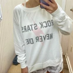 ODD PEOPLE ROCK STARS NEVER DIE SWEATSHIRTS GRAPHICS