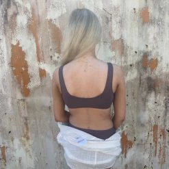 ENVYA TAUPE SWIMSUIT