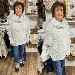 NEWBURY KUSTOMS CLOTHING FUZZY COWL NECK SWEATER 6 NEWBURY KUSTOMS CLOTHING FUZZY COWL NECK SWEATER