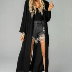 BUDDY LOVE CLOTHING LORETTA BLACK DUSTER