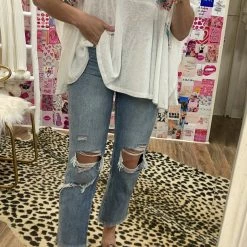 ANDREE BY UNIT ANNA FLORAL EMBROIDERY TOP WHAT'S NEW