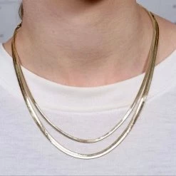 CAROLINE HILL JEWELRY ELECTRA CHAIN NECKLACE SET