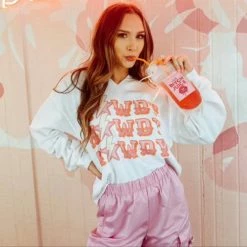 GINA TEES CLOTHING HOWDY SWEATSHIRT