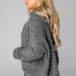 BUDDY LOVE DAISY CHARCOAL SWEATER CLOTHING
