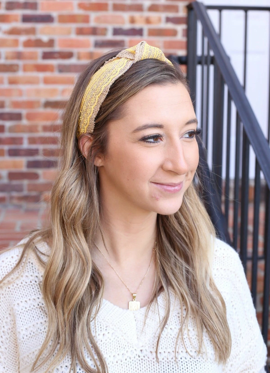 CAROLINE HILL BURLAP HEADBAND 1 CAROLINE HILL BURLAP HEADBAND