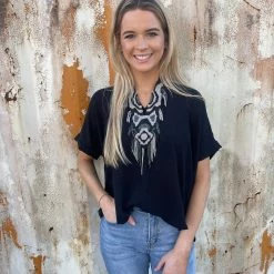 ANDREA BIJOUX BEADED FRINGE NECKLACE WHAT'S NEW