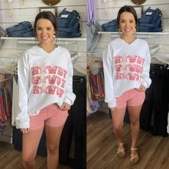 GINA TEES CLOTHING HOWDY SWEATSHIRT