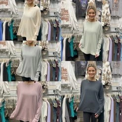 MONO B. KENZIE WAFFLE LONG SLV ACTIVE WEAR 7 MONO B. KENZIE WAFFLE LONG SLV ACTIVE WEAR