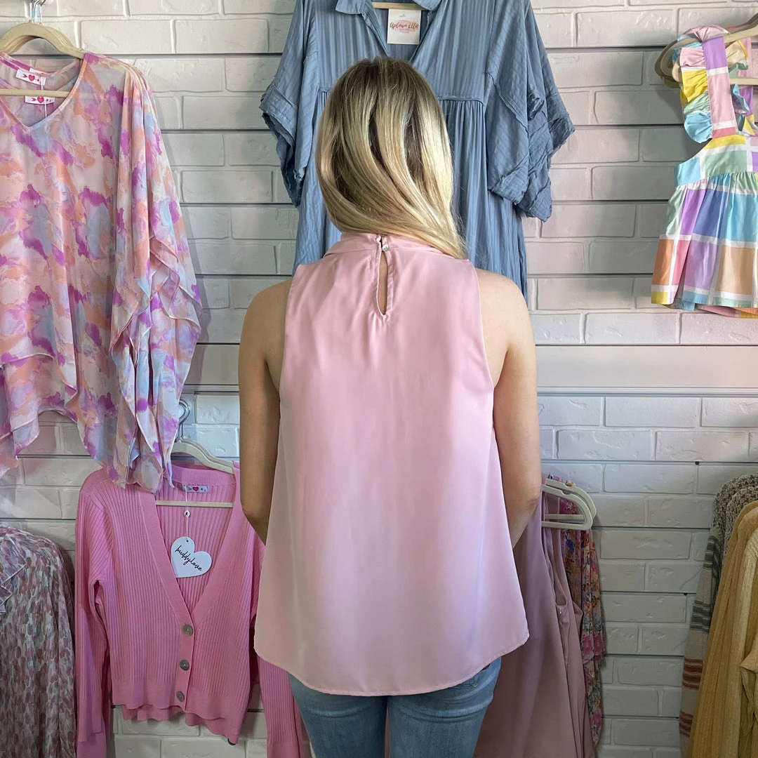 Entro KERI PINK COWL NECK TOP 3 Entro KERI PINK COWL NECK TOP