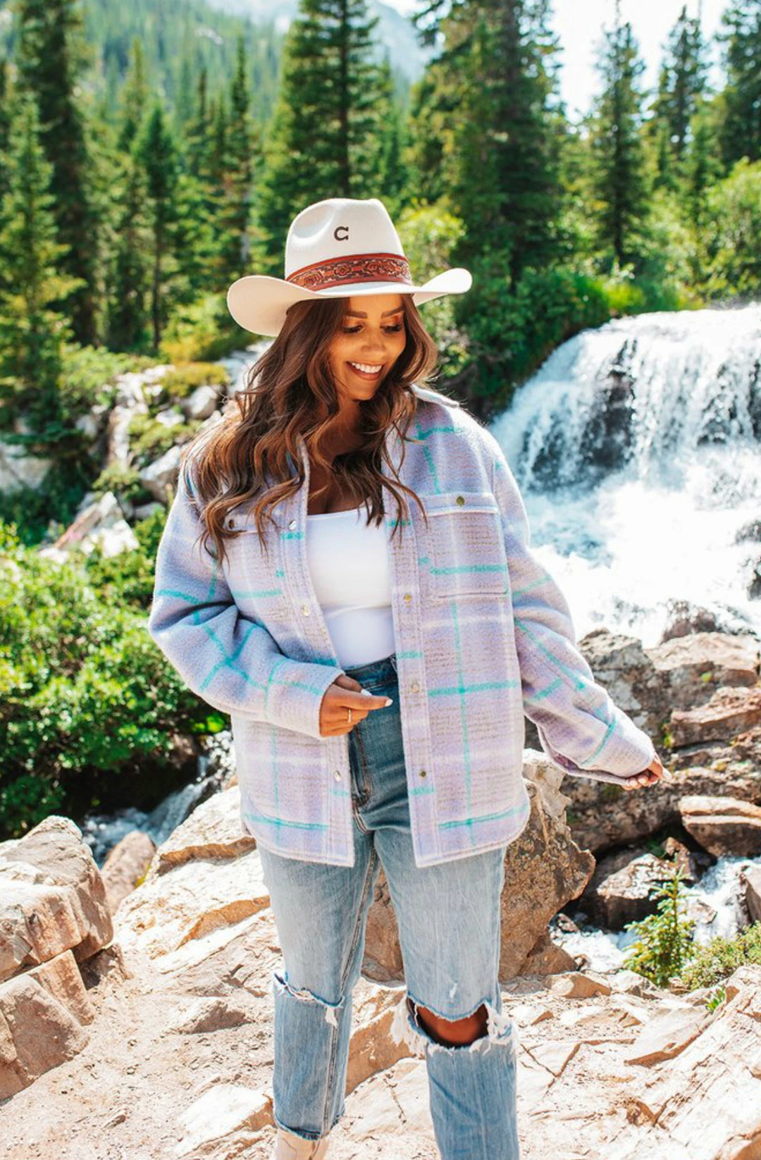 BUDDY LOVE CHANTALLE OVERSIZED SHACKET - LAVENDER 8 BUDDY LOVE CHANTALLE OVERSIZED SHACKET - LAVENDER