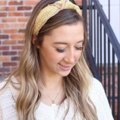 CAROLINE HILL BURLAP HEADBAND 10 CAROLINE HILL BURLAP HEADBAND