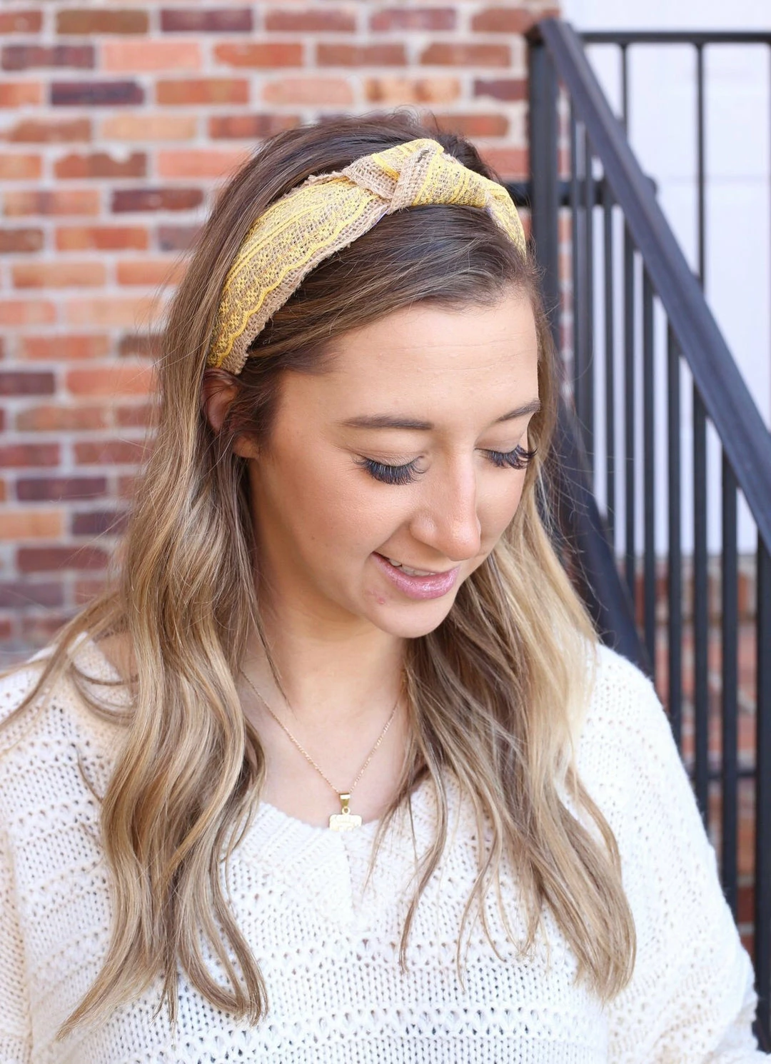 CAROLINE HILL BURLAP HEADBAND 5 CAROLINE HILL BURLAP HEADBAND