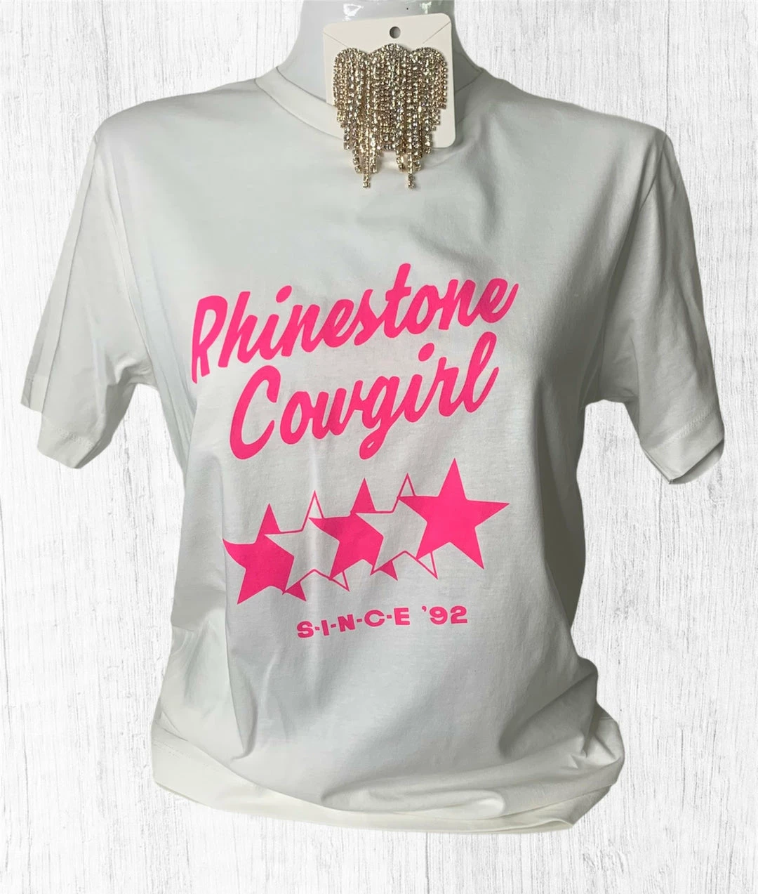 CHARLIE SOUTHERN GRAPHICS RHINESTONE COWGIRL 3 CHARLIE SOUTHERN GRAPHICS RHINESTONE COWGIRL
