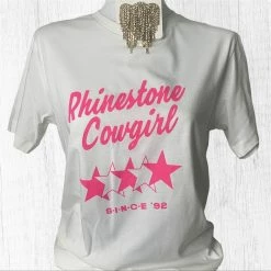 CHARLIE SOUTHERN GRAPHICS RHINESTONE COWGIRL