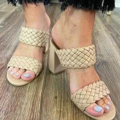 CCOCCI MEG NUDE HEEL