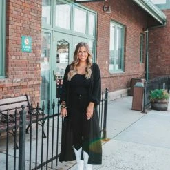 BUDDY LOVE CLOTHING LORETTA BLACK DUSTER