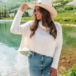 BUDDY LOVE DAISY OATMEAL SWEATER