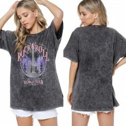 Uptown Ellie Boutique WHAT'S NEW ROCK N ROLL LEGENDARY WORLD TOUR GRAPHIC