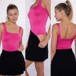 MONO B. SHINE ON PINK BODYSUIT WHAT'S NEW