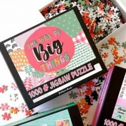 JADELYNN BROOKE HOME + GIFTS SHE WILL DO PUZZLE