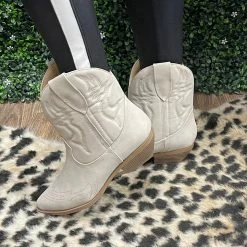 Uptown Ellie Boutique WHAT'S NEW SADIE SHORT WESTERN BOOTIE