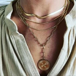 FAME JEWERLY MACY GOLD NECKLACE