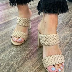 CCOCCI MEG NUDE HEEL