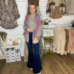 EESOME GRACIE OMBRE DOLMAN CARDIGAN