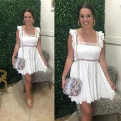 BUDDY LOVE ADAMS WHITE DRESS