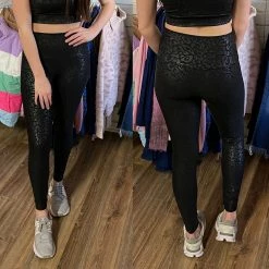 Ultra Activewear CHEETAH MATTE LIQUID LEGGINGS