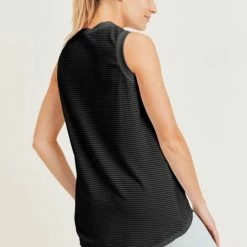 MONO B. BROOKE TRELLIS MESH TANK CLOTHING 11 MONO B. BROOKE TRELLIS MESH TANK CLOTHING