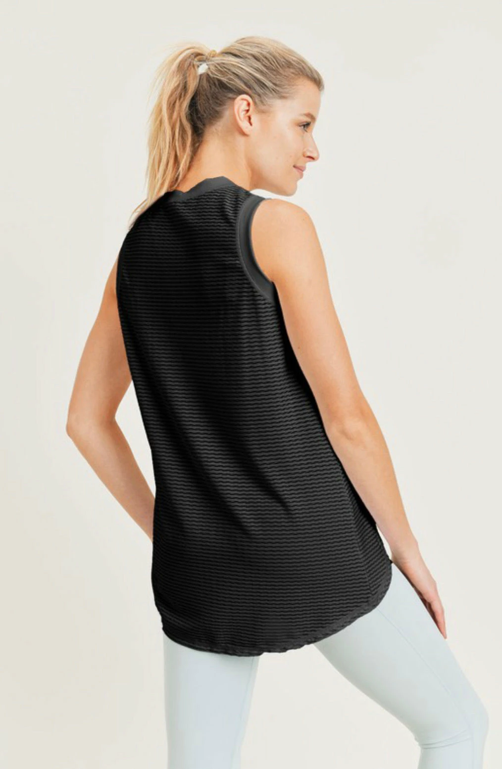 MONO B. BROOKE TRELLIS MESH TANK CLOTHING 3 MONO B. BROOKE TRELLIS MESH TANK CLOTHING