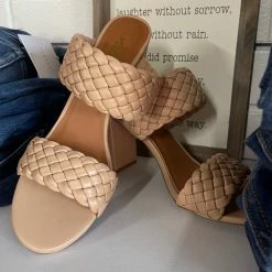 CCOCCI MEG NUDE HEEL