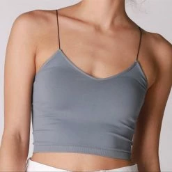 NikiBiki BLUE HALF CAMI