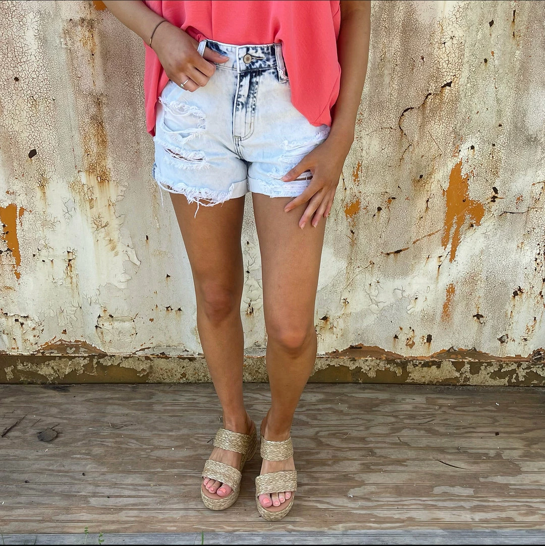 KAN CAN BRITT ACID WASHED DENIM SHORTS 1 KAN CAN BRITT ACID WASHED DENIM SHORTS