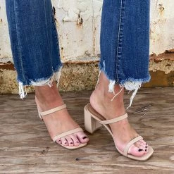 Uptown Ellie AUDREY NUDE HEEL WHAT'S NEW