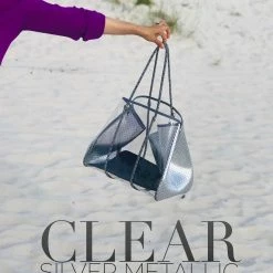 GEORDE BEACH TOTE CLEAR NEOPRENE BAGS