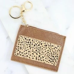 CAROLINE HILL HOME + GIFTS MELLY ANIMAL KEYCHAIN WALLET