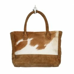 MYRA LITTLE PRINCESS SMALL COWHIDE PURSE